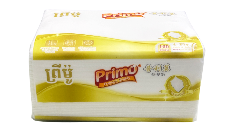 Primo Gold Facial Tissue (1កេស)